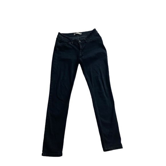Levi’s Bold Curve Jeans Sz 9 Low Rise Skinny Dark Blue - Picture 1 of 7